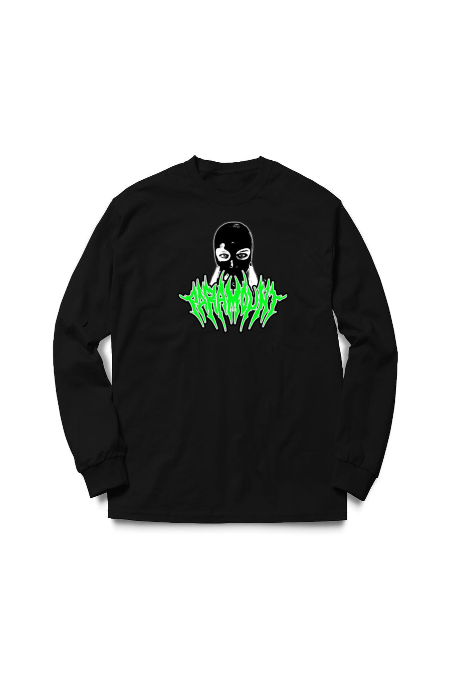 Ski long sleeve tee - black